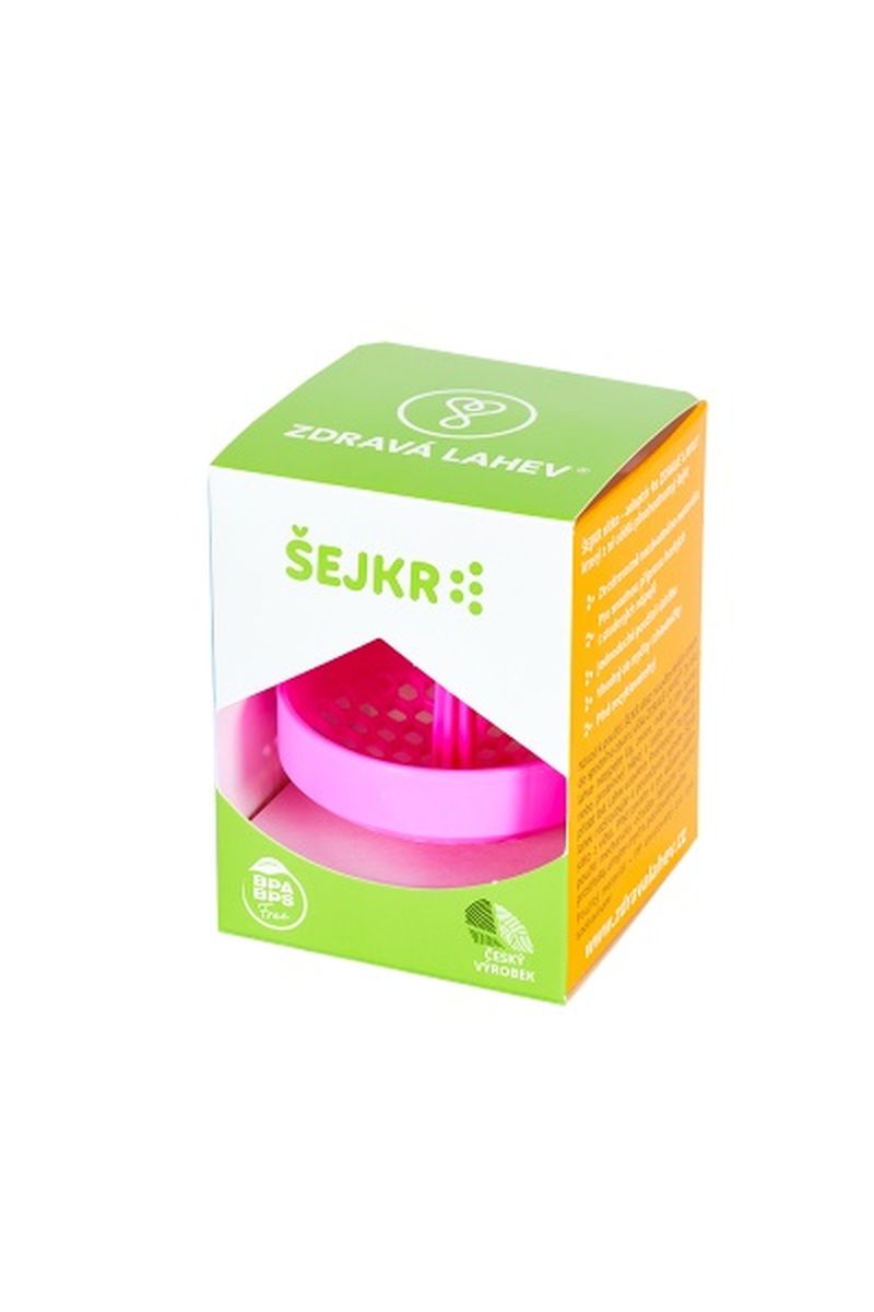 Šejkr sítko růžové - VÝPRODEJ